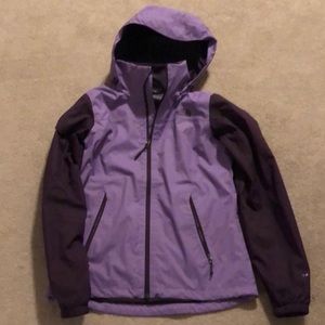 North Face raincoat